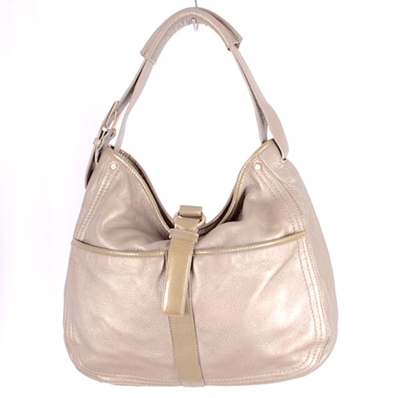 Cole Haan Metallic Hobo Shoulder Bag - Picture 14 of 14